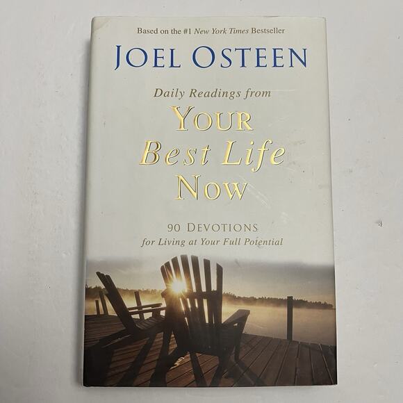 Daily Readings from Your Best Life Now 90 Day Devotional Joel Osteen Hardcover - Picture 1 of 8